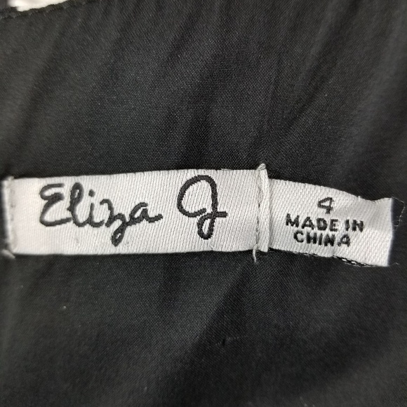 Eliza J women's size 4 zip back geo print dress - Picture 3 of 8